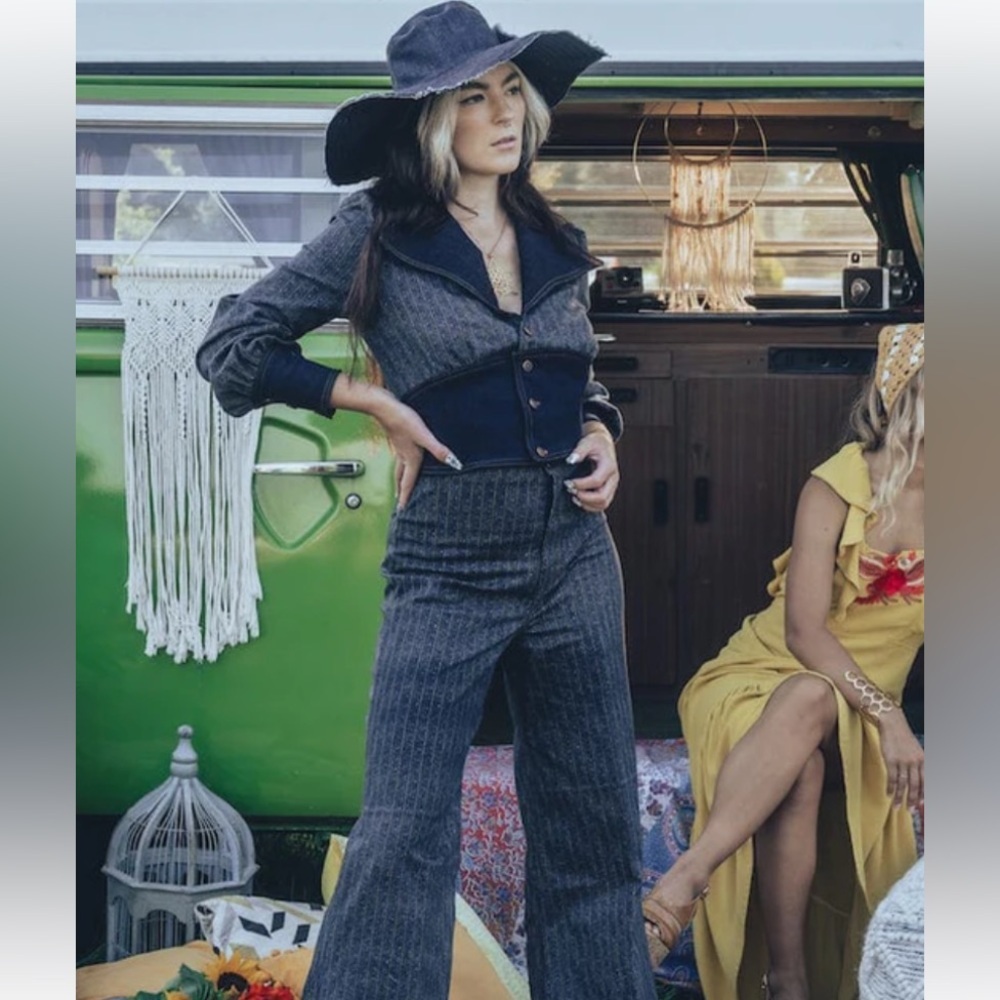 Soul Sister Farrah Pinstripe Waistcoat